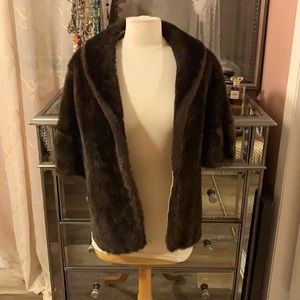 Vintage Faux Fur capelet/shrug